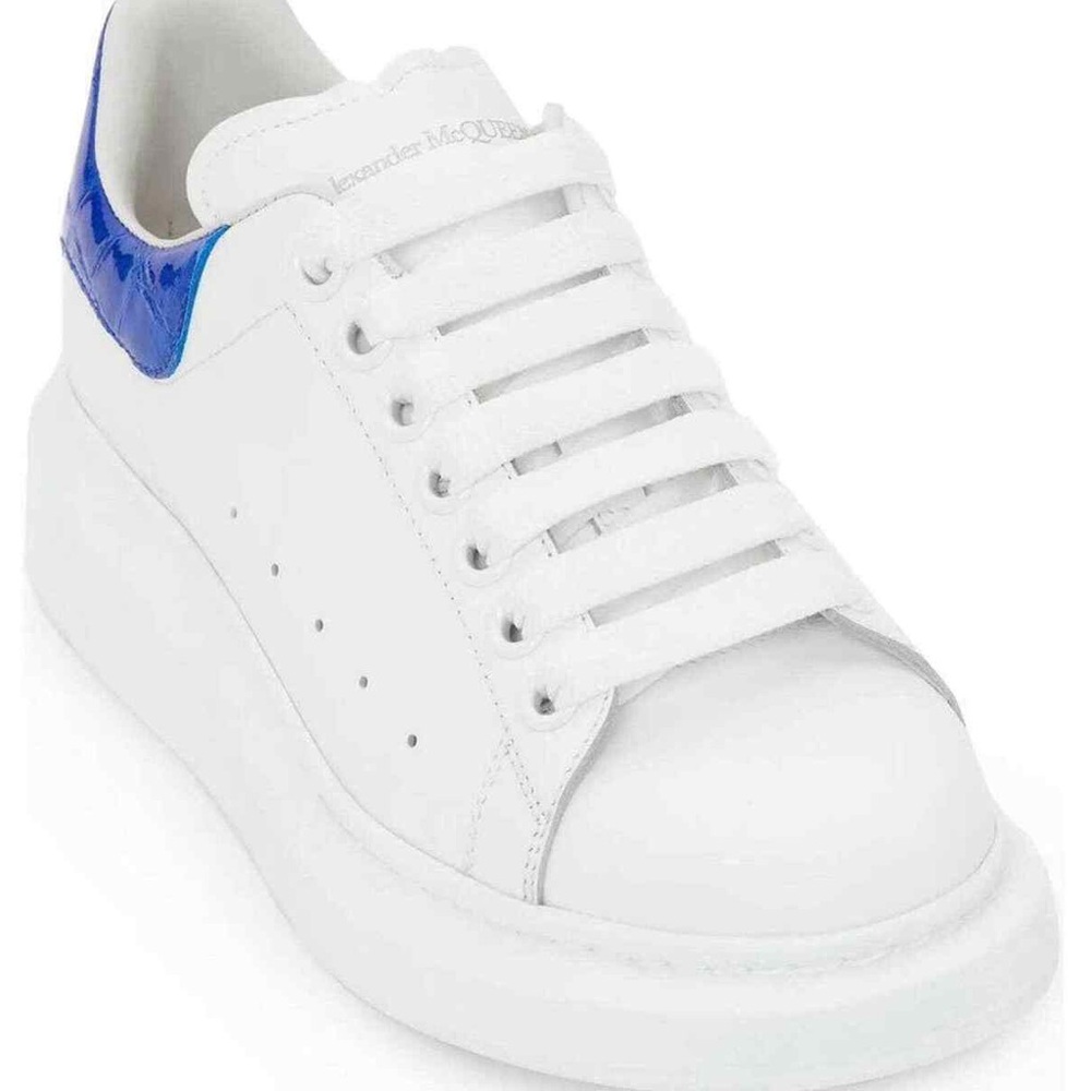 Alexander McQueen Limited Edition Oversized Sneaker with Blue Croc
